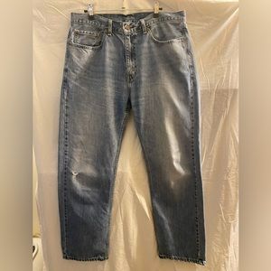 Levi Men's 505 Regular Fit Jeans, Lightwash, Size 36 x 30